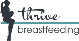 The logo for Thrive Breastfeeding.